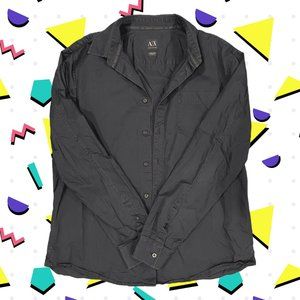 Men's Armani Exchange Button Down Shirt Size XL